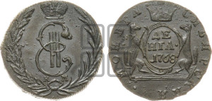 Денга 1768 года КМ (для Сибири)