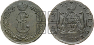 2 копейки 1769 года КМ (для Сибири)