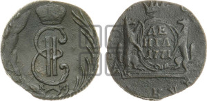 Денга 1771 года КМ (для Сибири)