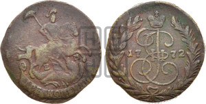 2 копейки 1772 года ЕМ (ЕМ, Екатеринбургский монетный двор)