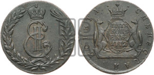 5 копеек 1772 года КМ (для Сибири)