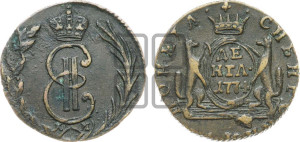 Денга 1774 года КМ (для Сибири)