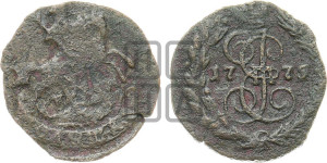 Полушка 1775 года ЕМ (ЕМ, Екатеринбургский монетный двор)