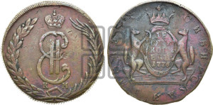 10 копеек 1776 года КМ (для Сибири)