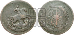 2 копейки 1788 года СПМ (СПМ, Санкт-Петербургский монетный двор)