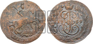 2 копейки 1789 года ЕМ (ЕМ, Екатеринбургский монетный двор)