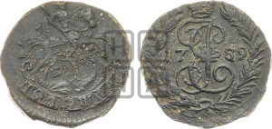 Полушка 1789 года ЕМ (ЕМ, Екатеринбургский монетный двор)