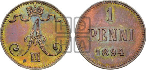 1 пенни 1894 года