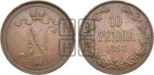 10 пенни 1897 года