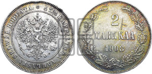 2 марки 1908 года L