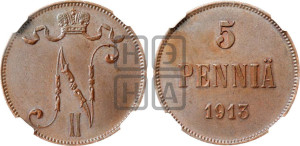 5 пенни 1913 года