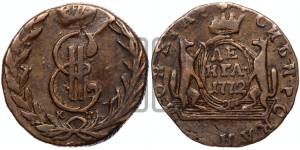 Денга 1772 года КМ (для Сибири)