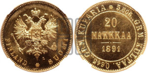20 марок 1891 года L