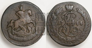 Денга 1788 года (без букв, Красный  монетный двор)