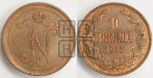 10 пенни 1915 года
