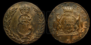 5 копеек 1778 года КМ (для Сибири)
