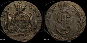 Денга 1773 года КМ (для Сибири)