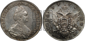 Полтина 1795 года СПБ/АК (новый тип)