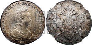 1 рубль 1778 года СПБ/ѲЛ (новый тип)