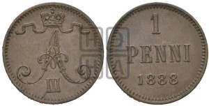1 пенни 1888 года