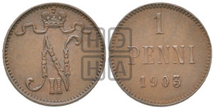 1 пенни 1903 года