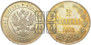 2 марки 1908 года L