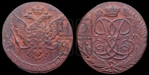 5 копеек 1761 года (без букв)