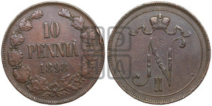 10 пенни 1898 года