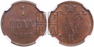 1 пенни 1903 года