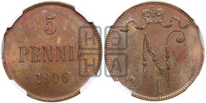 5 пенни 1906 года