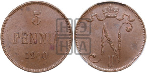 5 пенни 1910 года