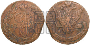 5 копеек 1770 года ЕМ (ЕМ, Екатеринбургский монетный двор)
