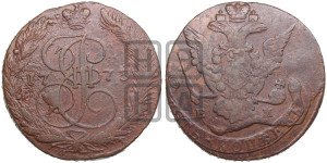 5 копеек 1773 года ЕМ (ЕМ, Екатеринбургский монетный двор)