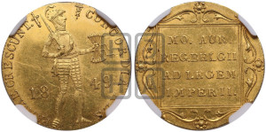 Дукат 1849 года меч