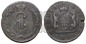 2 копейки 1770 года КМ (для Сибири)