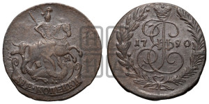 2 копейки 1790 года ЕМ (ЕМ, Екатеринбургский монетный двор)