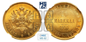 20 марок 1910 года L