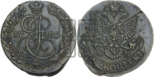 5 копеек 1788 года КМ (КМ, Сузунский монетный двор)