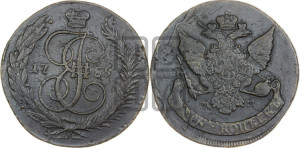 5 копеек 1789 года ММ (ММ, Красный  монетный двор)