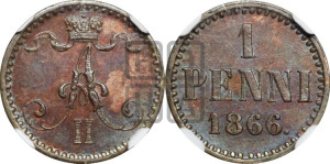 Пенни 1866 года