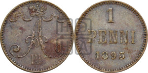 1 пенни 1893 года