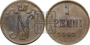 1 пенни 1903 года
