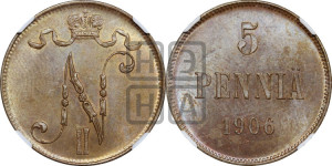 5 пенни 1906 года
