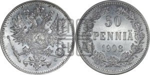 50 пенни 1908 года L