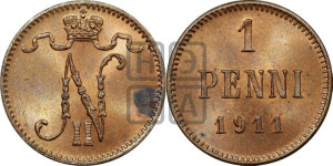 1 пенни 1911 года
