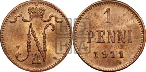 1 пенни 1911 года