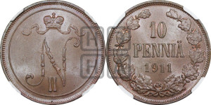 10 пенни 1911 года