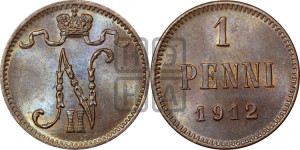 1 пенни 1912 года