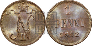 1 пенни 1912 года