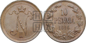 10 пенни 1916 года